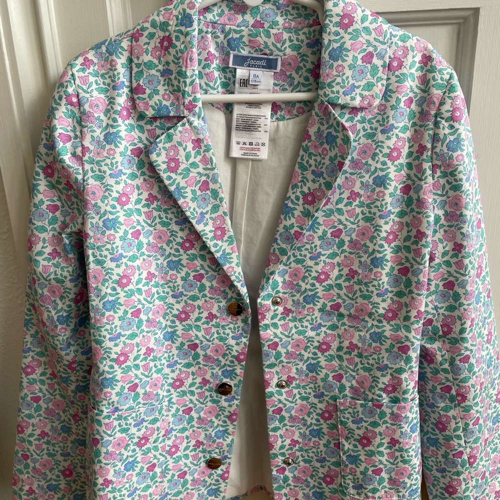 Jacadi Liberty print jacket